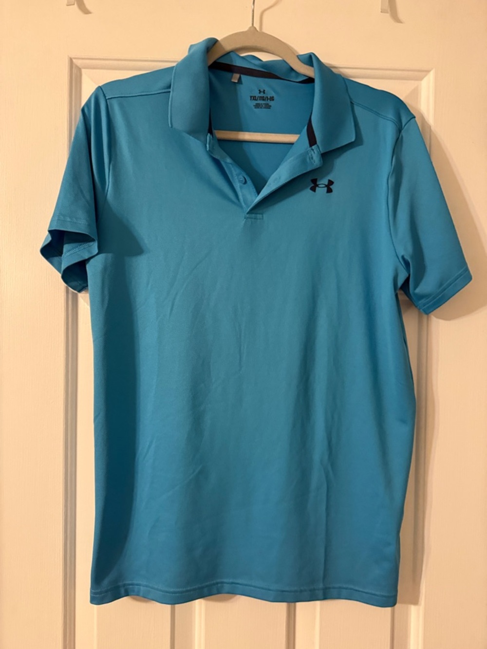Under Armour Boy’s Aqua Blue Polo Shirt